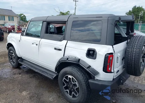 2025 Ford Bronco Outer Banks from USA, damaged, VIN 1FMDE8BH3SLA68925